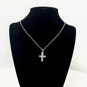 Sterling Silver Cross Necklace